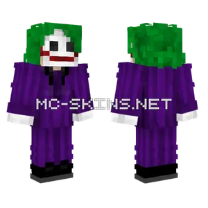 Purple Joker Suit