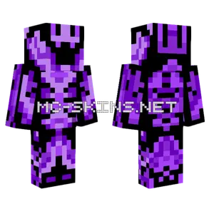 Purple Knight Zereus Minecraft skin