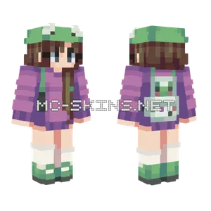 Purple Leap FS Gift Minecraft skin