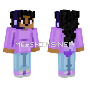 Purple Mage Outfit