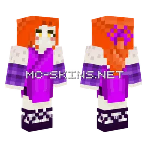 Purple Mage Outfit