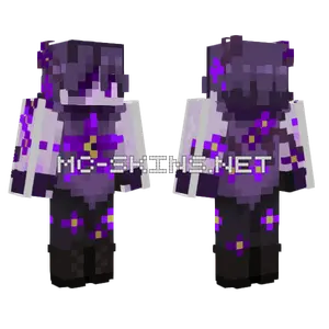 Purple Mage Skin Minecraft skin