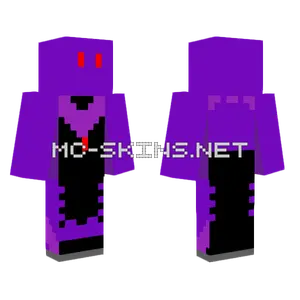 Purple Man Minecraft skin