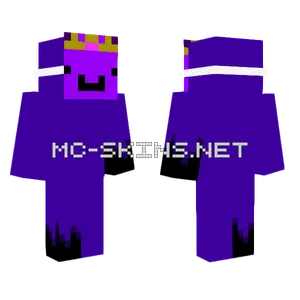 Purple Masked Figure