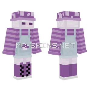 Purple Mushroom Minecraft skin