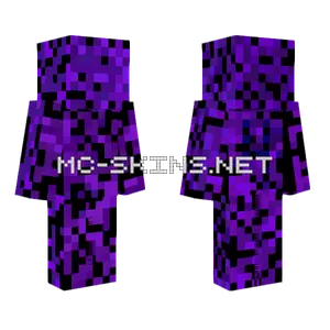 Purple Pixel Suit