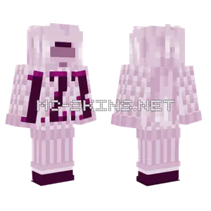 Purple Pixelated Boy Minecraft skin