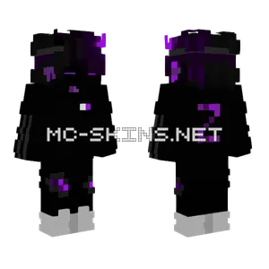 Purple PvP Minecraft skin