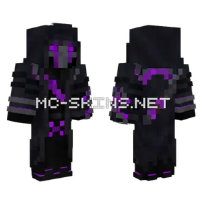 Purple Reaper Assassin Minecraft skin