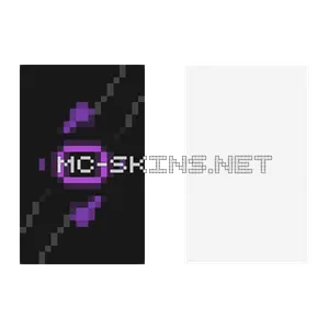 Purple Ring Symbol cape, outside and lining