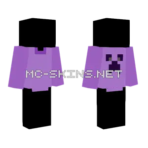Purple Shirt Ob Minecraft skin