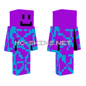 Purple Slasher Minecraft skin