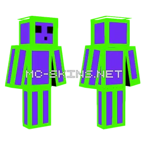 Purple Slime Minecraft skin