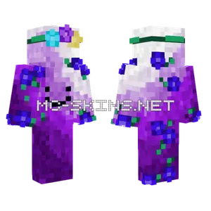 Purple Sparkle Boy Minecraft skin