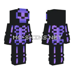 Purple Trooper Minecraft skin