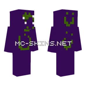 Purpley Greenie Minecraft skin