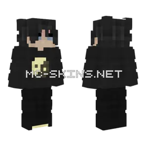 PVP Boy Yin Yang Minecraft skin