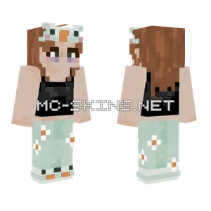 Pyjama Girl Minecraft skin