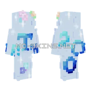 QNA Themed Thing Minecraft skin