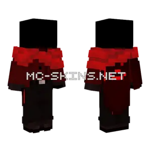QSMP DC Outfit Wide Minecraft skin