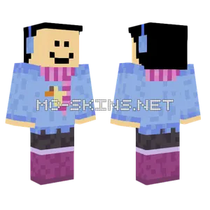 Quackity Winter Outfit Minecraft skin