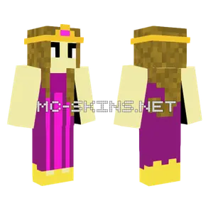 Queen Barbie Minecraft skin
