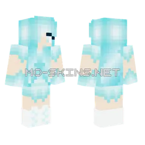 Queen Noelle Frost Elves Minecraft skin