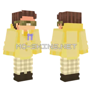 Quig Yellow Yaks Minecraft skin
