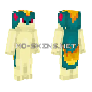 Quilava Pokemon Skin Minecraft skin