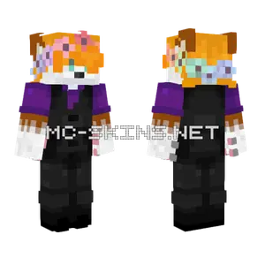Quinn Fox Minecraft skin