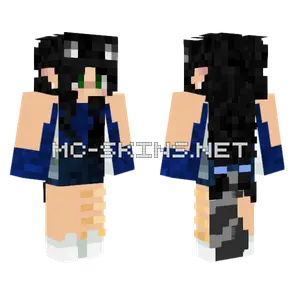 Raccoon Skin Minecraft skin
