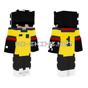 Racucms Never Die Minecraft skin