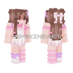 Radiant Pop Girl Minecraft skin