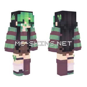 Radioactive Hearts Minecraft skin