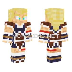 Raditz SSJ Minecraft skin