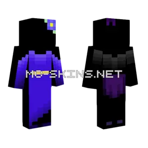 Raffle Blue Outfit Minecraft skin