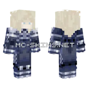 Raiden Edit Minecraft skin
