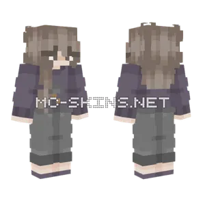Rain Girl Minecraft skin