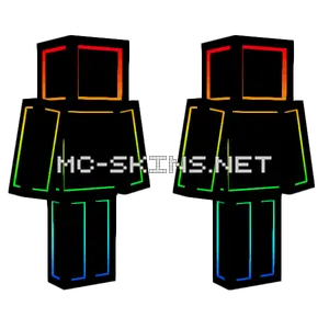 Rainbow 3 Minecraft skin