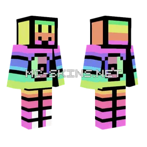 Rainbow Block Creature