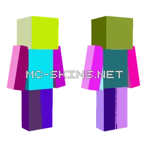 Rainbow Block Suit
