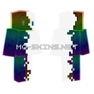 Rainbow Blorb FX Minecraft skin