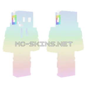 Rainbow Gamer Borb Minecraft skin