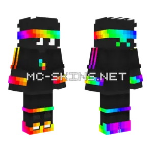 Rainbow Gun Skin Minecraft skin
