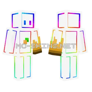 Rainbow Mango Minecraft skin