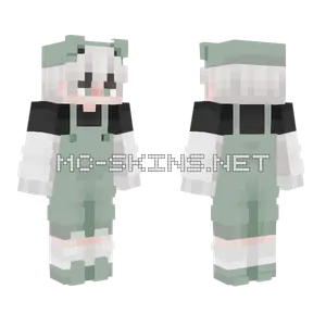 Rainbow Series Green Minecraft skin