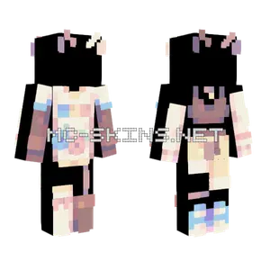 Rainbow Sherbet Raffle Minecraft skin