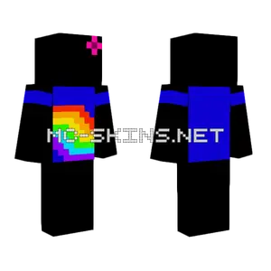 Rainbow Texture Atlas Minecraft skin