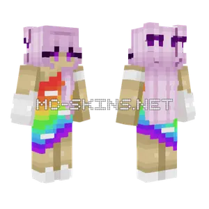 Rainbows CE Minecraft skin