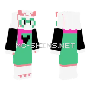 Ralsei Deltarune Minecraft skin